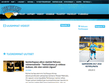 Tablet Screenshot of huutokauppa.pelicans.fi